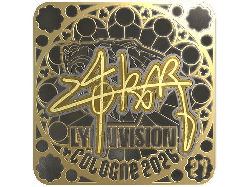Sticker | z4KR (Gold, Ranked) | Cologne 2026