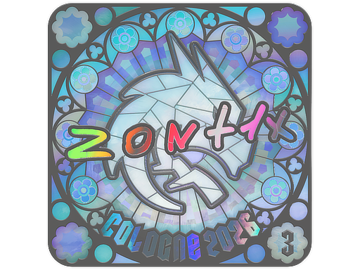 Sticker | zont1x (Holo, Ranked) | Cologne 2026