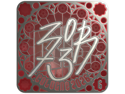 Sticker | zorte (Foil, Ranked) | Cologne 2026