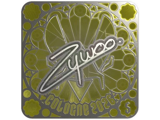 Sticker | ZywOo (Foil, Ranked) | Cologne 2026