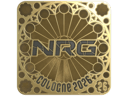Sticker NRG (Gold, Ranked) | Cologne 2026
