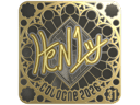Sticker HEN1 (Gold, Ranked) | Cologne 2026