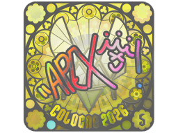 Sticker | apEX (Holo, Ranked) | Cologne 2026