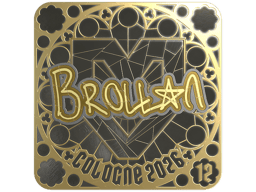 Sticker | Brollan (Gold, Ranked) | Cologne 2026