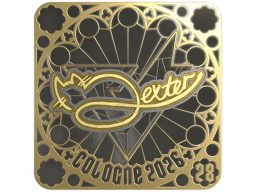 Sticker | dexter (Gold, Ranked) | Cologne 2026