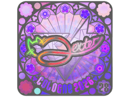 Sticker | dexter (Holo, Ranked) | Cologne 2026