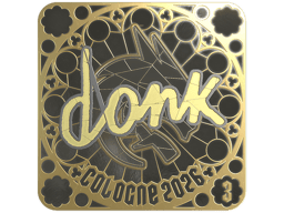 Sticker | donk (Gold, Ranked) | Cologne 2026