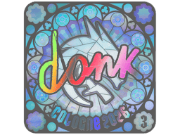 Sticker | donk (Holo, Ranked) | Cologne 2026