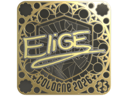Sticker | EliGE (Gold, Ranked) | Cologne 2026