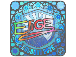 Sticker | EliGE (Holo, Ranked) | Cologne 2026