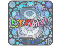 Sticker | esenthial (Holo, Ranked) | Cologne 2026