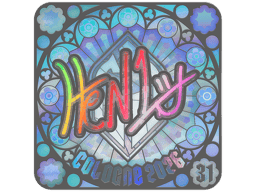 Sticker | HEN1 (Holo, Ranked) | Cologne 2026