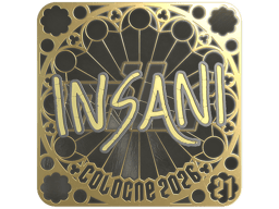 Sticker | insani (Gold, Ranked) | Cologne 2026