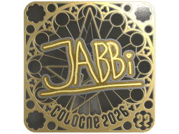 Sticker | jabbi (Gold, Ranked) | Cologne 2026