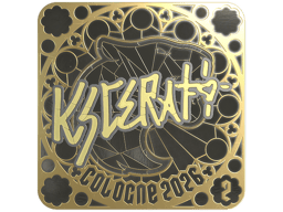 Sticker | KSCERATO (Gold, Ranked) | Cologne 2026