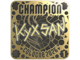 Sticker | kyxsan (Gold, Ranked) | Cologne 2026