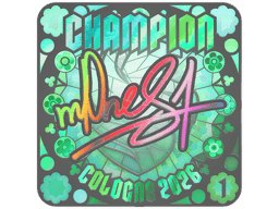 Sticker | m0NESY (Holo, Ranked) | Cologne 2026
