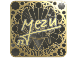 Sticker | mezii (Gold, Ranked) | Cologne 2026