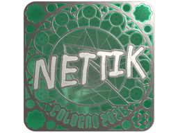 Sticker | nettik (Foil, Ranked) | Cologne 2026
