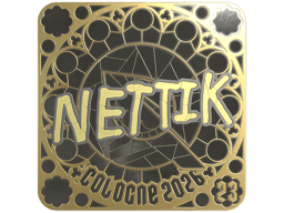 Sticker | nettik (Gold, Ranked) | Cologne 2026