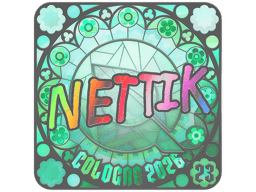 Sticker | nettik (Holo, Ranked) | Cologne 2026