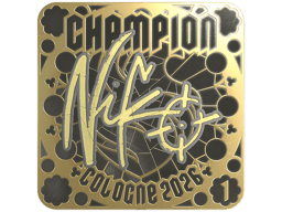Sticker | NiKo (Gold, Ranked) | Cologne 2026