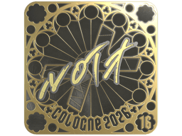 Sticker | nota (Gold, Ranked) | Cologne 2026