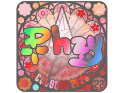 Sticker | phzy (Holo, Ranked) | Cologne 2026