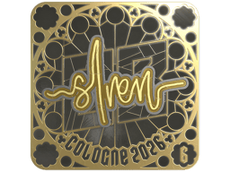 Sticker | S1ren (Gold, Ranked) | Cologne 2026