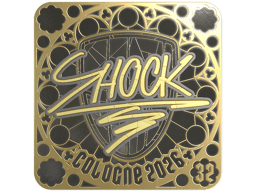 Sticker | SHOCK (Gold, Ranked) | Cologne 2026