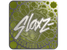 Sticker | slaxz- (Foil, Ranked) | Cologne 2026
