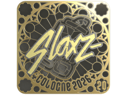 Sticker | slaxz- (Gold, Ranked) | Cologne 2026