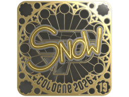 Sticker | snow (Gold, Ranked) | Cologne 2026