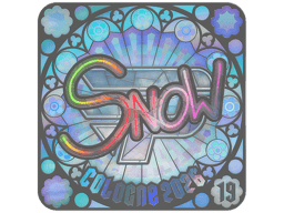 Sticker | snow (Holo, Ranked) | Cologne 2026