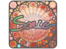 Sticker | Sonic (Holo, Ranked) | Cologne 2026