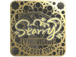 Sticker | Starry (Gold, Ranked) | Cologne 2026