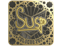 Sticker | susp (Gold, Ranked) | Cologne 2026