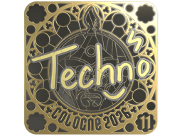 Sticker | Techno4K (Gold, Ranked) | Cologne 2026