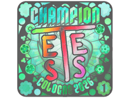 Sticker | TeSeS (Holo, Ranked) | Cologne 2026