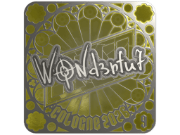 Sticker | w0nderful (Foil, Ranked) | Cologne 2026