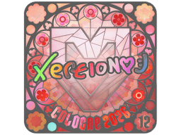 Sticker | xertioN (Holo, Ranked) | Cologne 2026