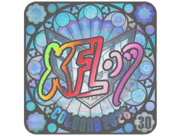 Sticker | xfl0ud (Holo, Ranked) | Cologne 2026
