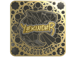 Sticker | YEKINDAR (Gold, Ranked) | Cologne 2026