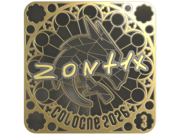 Sticker | zont1x (Gold, Ranked) | Cologne 2026